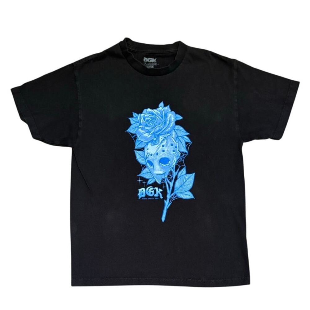 DGK Dirty Ghetto Kids Short Sleeve Black T-Shirt, Size Medium, EUC